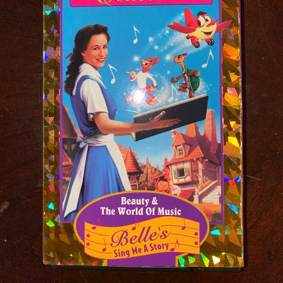 Disney princess collection beauty and the world of music belle VHS tape NEW - Picture 4 of 4